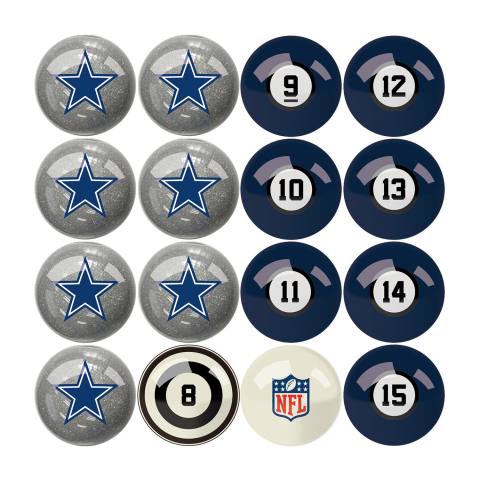 Dallas Cowboys Billiard Ball Set