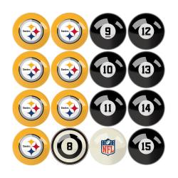 Pittsburgh Steelers Billiard Ball Set