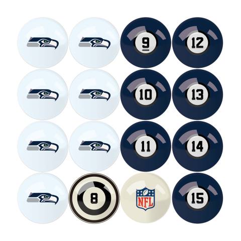 Seattle Seahawks Billiard Ball Set