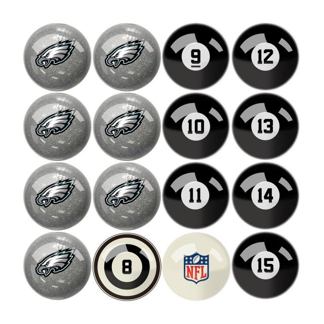 Imperial New England Patriots Billiard Ball Set with Numbers