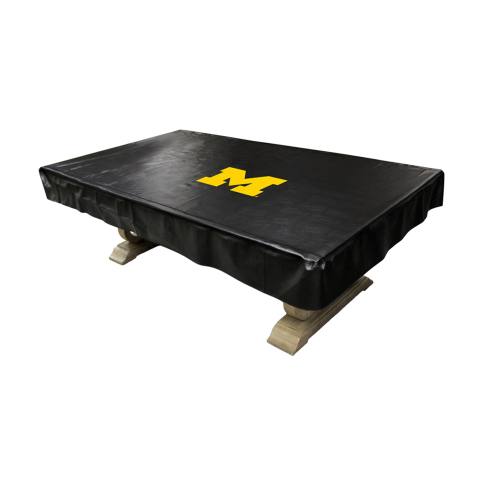 Michigan Wolverines Pool Table Cover