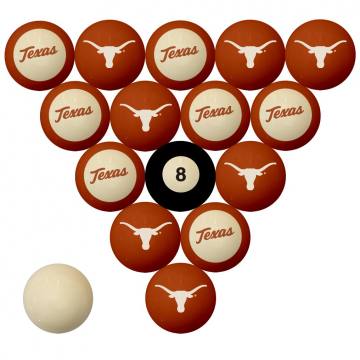 Texas Longhorns Billiard Ball Set