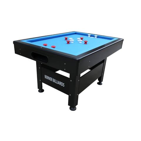 Berner Orlando Outdoor Bumper Pool Table Non-Slate in Black