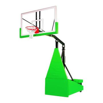 First Team Storm Arena Portable Basketball Goal - 72 Inch Glass