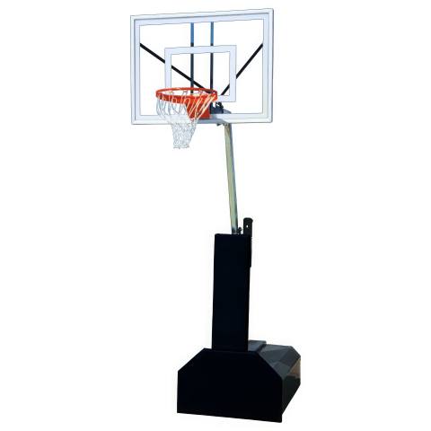 First Team Thunder Ultra Portable Basketball Goal - 54 Inch Glass