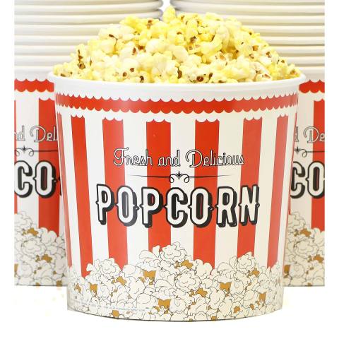 Popcorn Buckets - 85 oz - Pack of 50