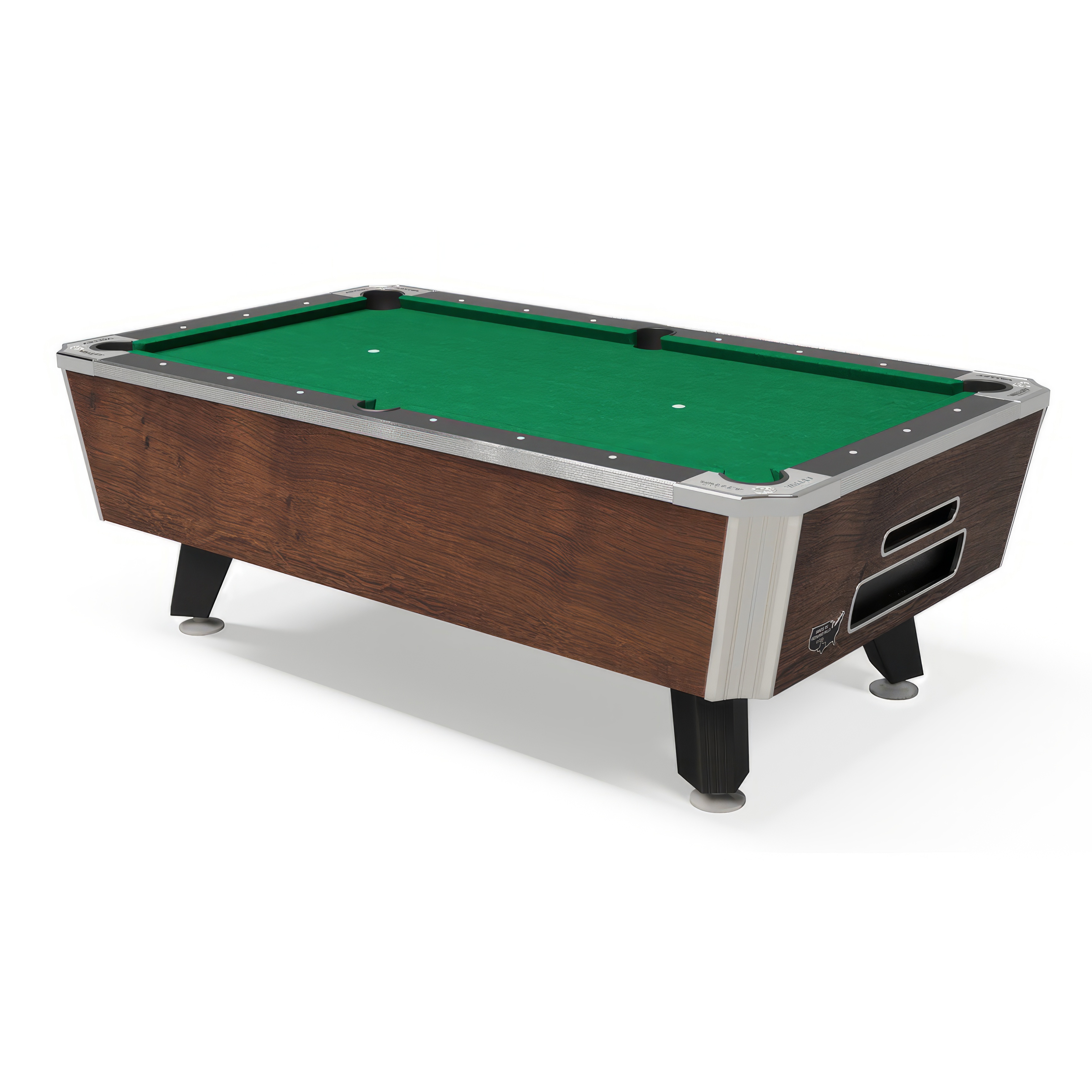 Pool table clearance locations