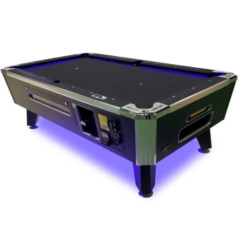 Valley Panther ZD-11X LED 101" Coin Op Pool Table with DBA