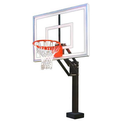 First Team HydroChamp II Poolside Hoop - 48 Inch Acrylic