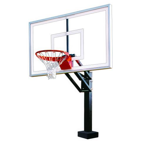 First Team HydroChamp Select Poolside Hoop - 60 Inch Acrylic