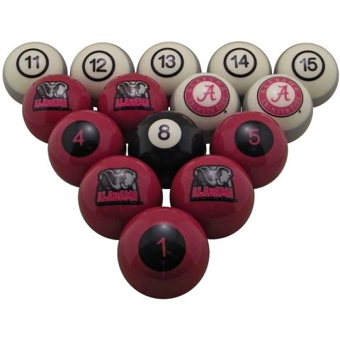 Alabama Crimson Tide Pool Ball Set