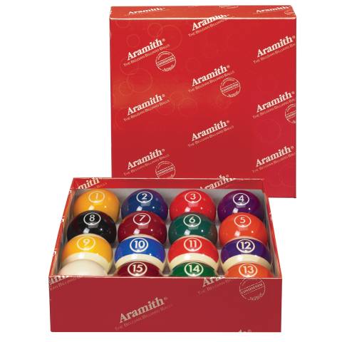 Aramith Continental Belgian Billiard Ball Set