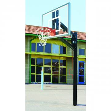 Bison Zipcrank 54 Inch Unbreakable Polycarbonate Basketball System