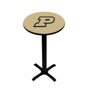 Purdue Boilermakers Pedestal Pub Table in Campus Gold