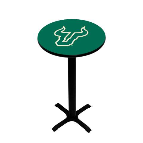 South Florida Bulls Pedestal Pub Table in Green