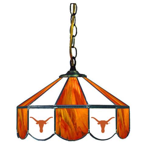 Texas Longhorns 14 Inch Swag Hanging Lamp