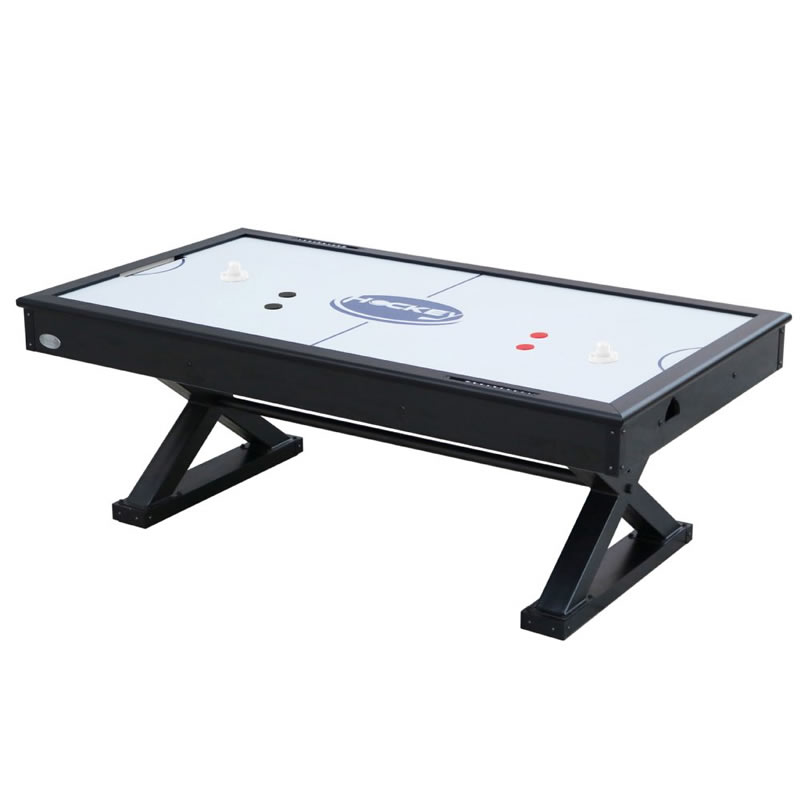 Berner Xtreme 7 Air Hockey Table Black American Super Sports