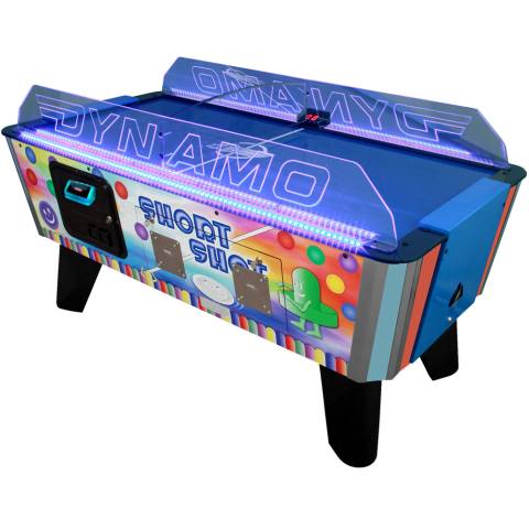 Dynamo Short Shot Coin Operated Air Hockey Table