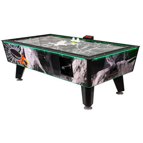 Great American Black Ice 8 Coin Operated Air Hockey Table