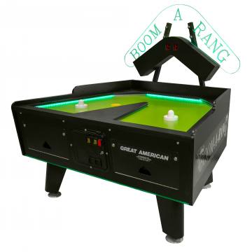 Great American Boom-A-Rang Coin Operated Air Hockey Table