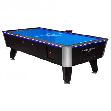 Great American Power 7 Air Hockey Table with Sidemount Scoring