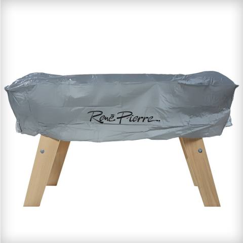 Rene Pierre Gray Plastic Weatherproof Foosball Table Cover