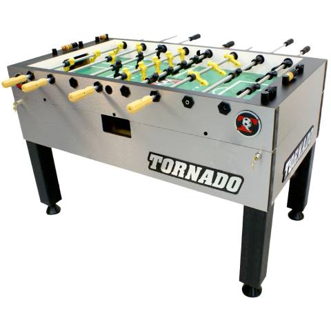 Tornado T-3000 Platinum Foosball Table with Three Man Goalie