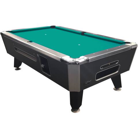 Valley Panther ZD-11 88" Black Cat Coin Op Pool Table