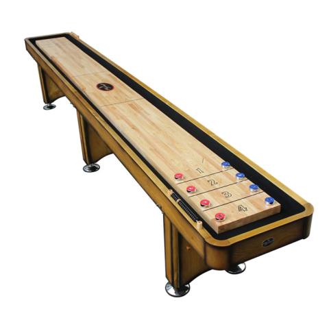 Playcraft Georgetown 16 Shuffleboard Table - Burnished Honey Oak