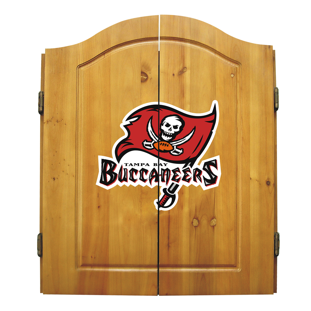 NFL Team Dartboard & Cabinet Set