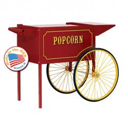 Large Popcorn Cart - Red