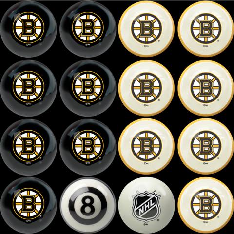 Boston Bruins Billiard Ball Set