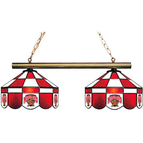 Maryland Terrapins Executive 2 Shade Game Lamp