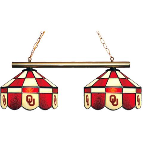 Oklahoma Sooners Executive 2 Shade Game Lamp