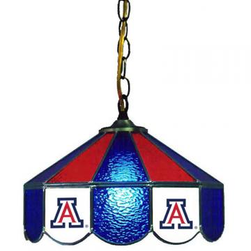 Arizona Wildcats 14 Inch Swag Hanging Lamp