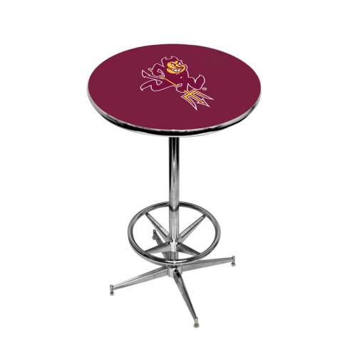 Arizona State Sun Devils Chrome Pub Table