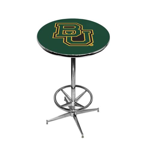 Baylor Bears Chrome Pub Table