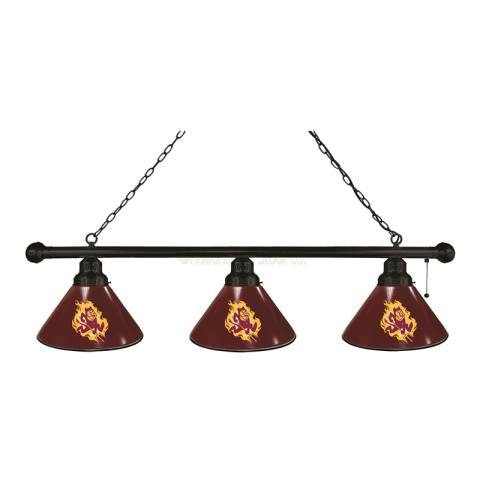 Arizona State Sun Devils 3 Shade Black Billiard Light