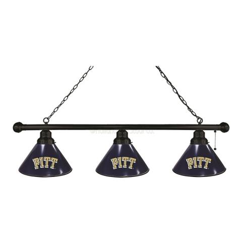 Pittsburgh Panthers 3 Shade Black Billiard Light