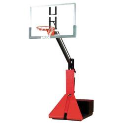 Bison Glass Max Portable Basketball Goal
