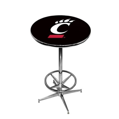 Cincinnati Bearcats Black Pub Table