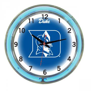 Duke Blue Devils 18 Inch Neon Clock