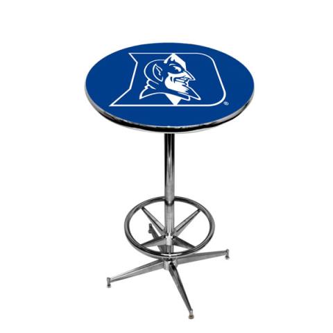 Duke Blue Devils Chrome Pub Table