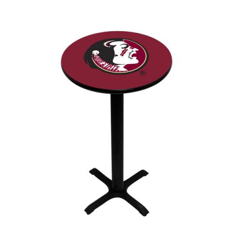 Florida State Seminoles Black Pub Table