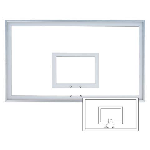 First Team FT222 72 Inch Acrylic Backboard