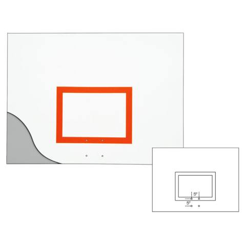 First Team FT261 60 Inch Aluminum Backboard