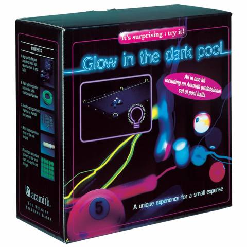 Aramith Glow in the Dark Table Kit