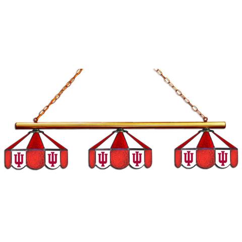 Indiana Hoosiers 3 Shade Billiard Light