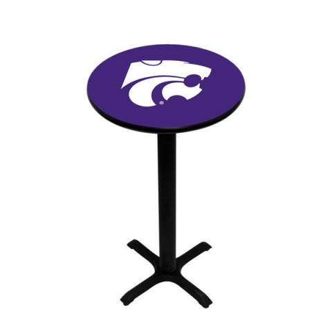 Kansas State Wildcats Black Pub Table