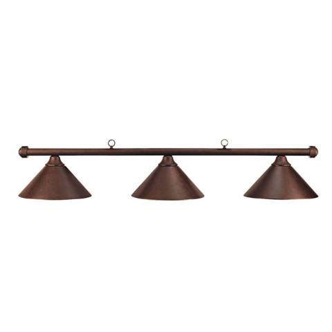 HJ Scott Autumn Rustic Billiard Light - Rustic Shade